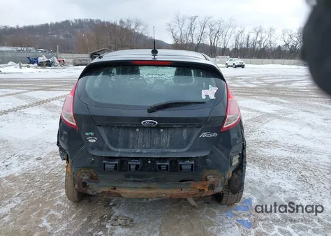 2014 Ford Fiesta Se из США, поврежденный, VIN 3FADP4EJ4EM220855